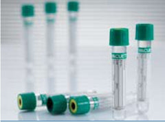 Greiner Bio-One VACUETTE® Venous Blood Collection Tube Sodium Heparin Additive 13 X 75 mm 4 mL Green Pull Cap Polyethylene Terephthalate (PET) Tube