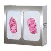 Bowman Stainless Steel Glove Box Dispensers Double • 10.59"W x 3.81"D x 10.03"H ,1 Each - Axiom Medical Supplies