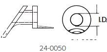 Olympus America Inc Ear Ventilation Tube Armstrong Armstrong Beveled Grommet 2 1.14 mm Ultrasil Blue - M-354534-2944 - Box of 6