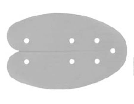 Olympus America Inc Internal Nasal Splint Bivalve Standard Thin, 42 L X 26 W mm