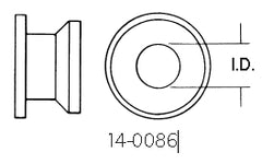 Olympus America Inc Pediatric Ventilation Tube Rock Bobbin 1.02 mm Inner Diameter Fluoroplastic - M-718712-1624 - Box of 6