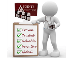 Pointe Scientific Control Set ß-Hydroxybutyrate 6 X 5 mL - M-1036344-1224 | Each