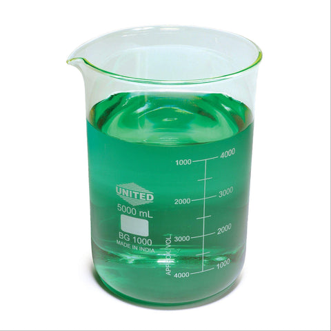 Glass Low Form Beakers 800mL ,6 / pk - Axiom Medical Supplies