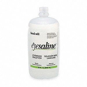 Grainger Eyewash Solution Eyesaline® 32 oz. Bottle - M-802151-2405 - Each