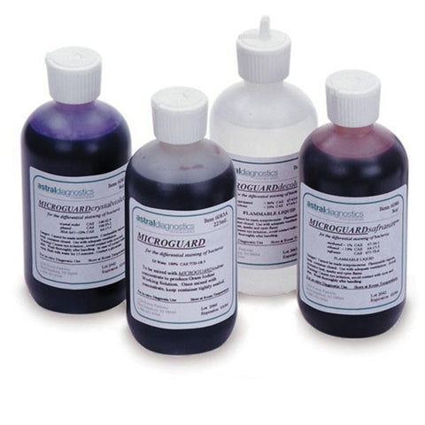 Gram Stain Kits Stabilized Iodine Gram Stain Kit • 8oz bottles ,4 / pk - Axiom Medical Supplies