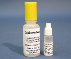 Helena Laboratories Hematology Reagent ColoScreen Developer-15 Developer Fecal Occult Blood Test Proprietary Mix 15 mL