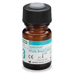 Bio-Rad Laboratories Whole Blood Control Lyphochek® Red Cell Folate / Lead Tests Level 3 6 X 2 mL
