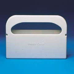 RJ Schinner Co Toilet Seat Cover Dispenser Health Gards® White Plastic Manual 500 Count Surface Mount - M-728334-4660 - Each