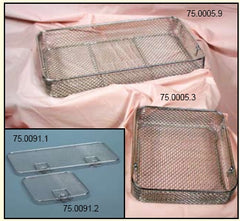 Healthmark Industries ProTech™ Wire Basket 2 X 9-1/2 X 9-5/6 Inch, Stainless Steel