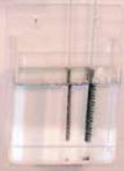 Healthmark Industries Brush Storage Rack Plexiglas, 10 Slot - M-506603-2644 - Each