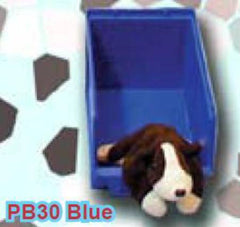 Healthmark Industries Storage Bin 9.5 L X 5.8 W X 5 H Inch, Blue, Plastic, Durable, Open Front Design - M-521683-1935 - Each