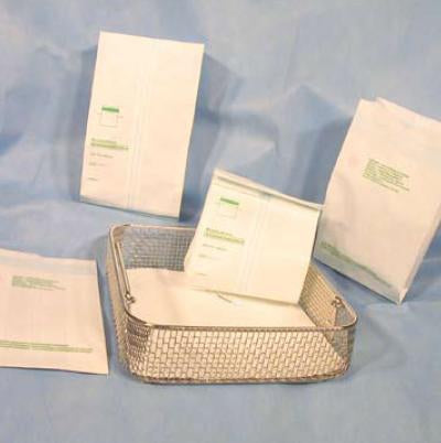 Healthmark Industries Sterilization Bag 2 X 5-1/2 X 13 Inch White Medical Grade Paper