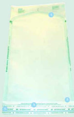 Healthmark Industries Sterilization Pouch Steriking® Ethylene Oxide (EO) Gas / Steam 10 X 15 Inch Transparent / White Self Seal Paper / Film