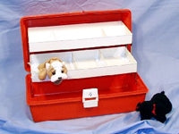 Healthmark Industries Emergency Box Orange 16-1/2 L X 8-3/4 W X 7-1/2 H Inch - M-711595-1467 - Each