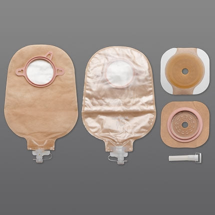 Hollister Urostomy Kit New Image™ Two-Piece System 9 Inch Length Up to 1-3/4 Inch Stoma Drainable Flat, Trim To Fit