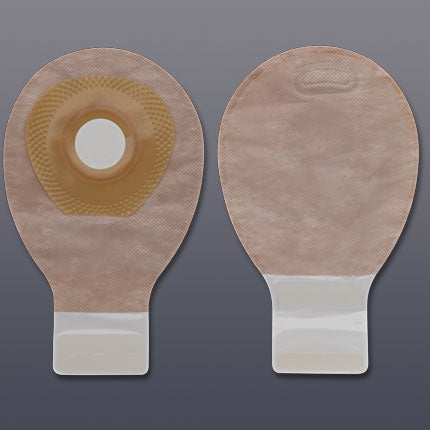 Hollister Filtered Ostomy Pouch Premier™ One-Piece System 7 Inch Length, Mini 1 Inch Stoma Drainable Flat, Pre-Cut