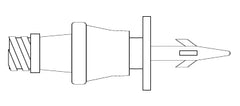 ICU Medical Vial Adapter LifeShield® - M-337611-4281 - Case of 50