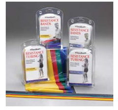 Performance Health Exercise Resistance Tubing Set Thera-Band® Yellow / Red / Green 50 Foot Length Easy Resistance