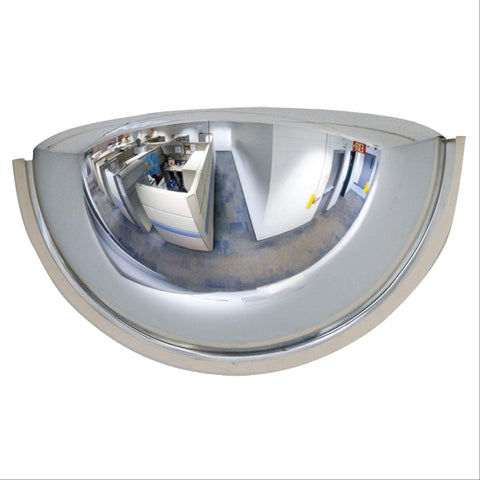 Half Dome Safety Mirror Half Dome • 180° ,1 Each - Axiom Medical Supplies