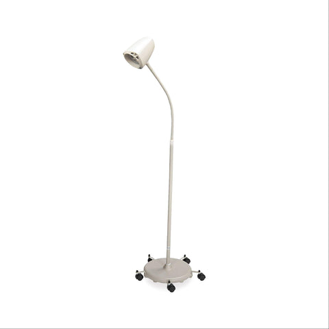 Halogen Exam Light Beige Halogen Exam Light with Casters • Floor model ,1 Each - Axiom Medical Supplies