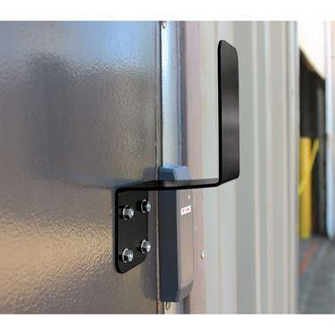 Hands Free Arm and Foot Pull Door Openers Hands Free Arm Pull Door Opener • Antimicrobial Black Powder Coating ,5 / pk - Axiom Medical Supplies