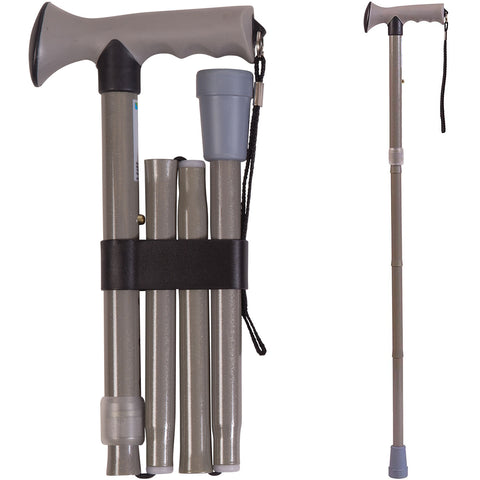 HealthSmart Comfort Grip Folding Canes AM-502-1313-0093