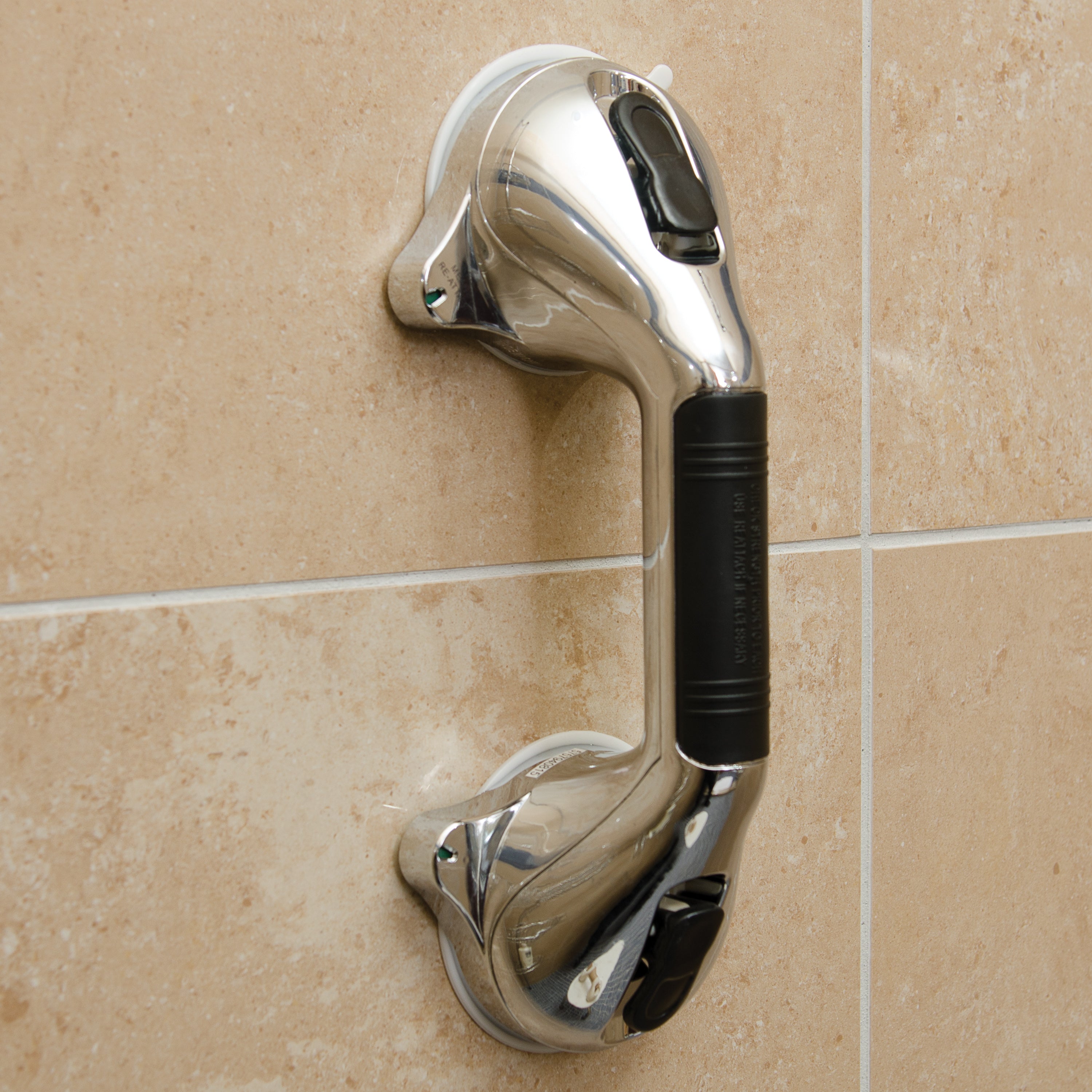 HealthSmart Suction Cup Grab Bars with BactiX Antimicrobial AM-521-1561-1912