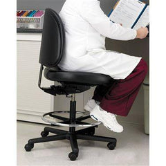 Heavy Duty Lab Stool Stool • 29.5"W x 20"D x 49.5"H ,1 Each - Axiom Medical Supplies