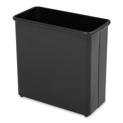 Heavy-Duty Rectangular Steel Wastebaskets Rectangle • 16.5"W x 9"D x 15"H ,3 / pk - Axiom Medical Supplies