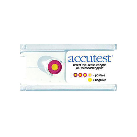 Helicobacter Pylori Urease Testing Accutest H. Pylori Urease Test • CLIA Waived ,50 / pk - Axiom Medical Supplies