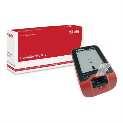 HemoCue Hb801 Analyzer Starter Kit • 600 Tests ,1 Each - Axiom Medical Supplies