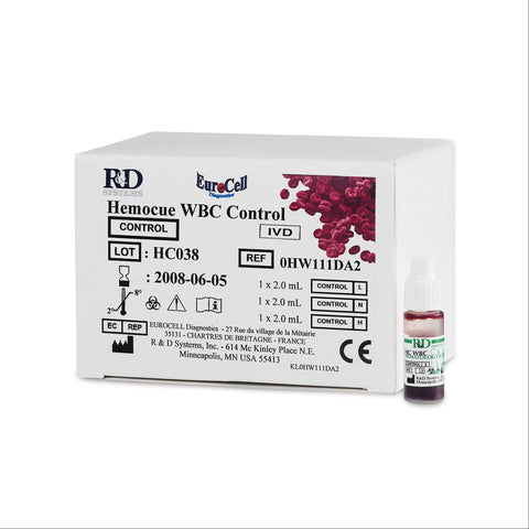 HemoCue WBC Controls Low/Normal/High • 2mL Each ,3 / pk - Axiom Medical Supplies