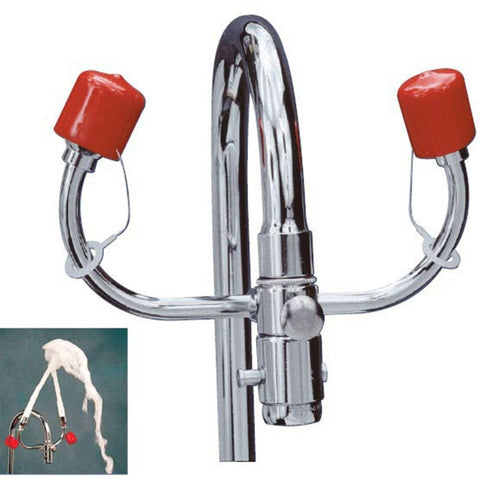High Profile Emergency Eyewash Station High Profile • 6.75"W x 4"H • Nozzle diameter: 1.125" ,1 Each - Axiom Medical Supplies