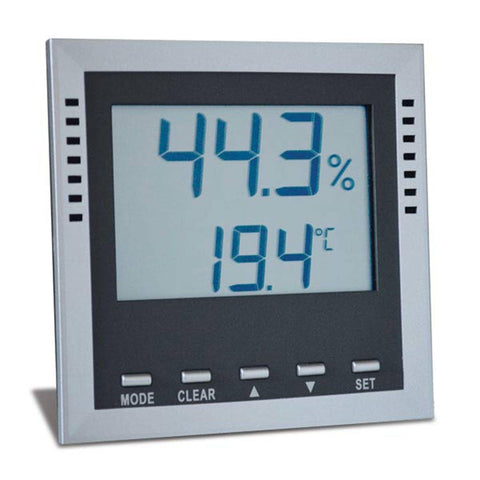 High-Resolution Hygrometer High Precision Hygometer • 0%-99%, 40°-70°C/F ,1 Each - Axiom Medical Supplies