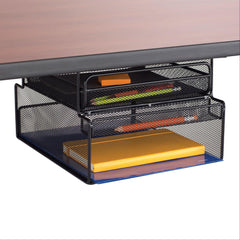 Horizontal Hanging Onyx Solid Top Storage Organizer Mountable • 10.25"W x 12.375"D x 7.25"H ,1 Each - Axiom Medical Supplies