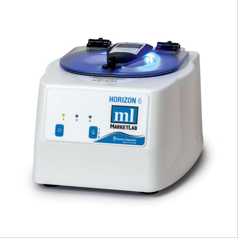Horizontal Rotor Centrifuge with Lid Lighting Horizon 6 • 2 Year Warranty ,1 Each - Axiom Medical Supplies