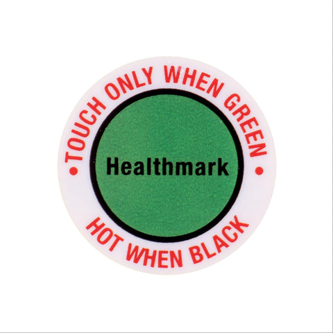Hot Surface Safety Indicator Hot Surface Safety Indicator ,50 / pk - Axiom Medical Supplies