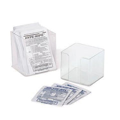 Hype-Wipe and Mini Hype-Wipe Towels and Dispensers Full-Size • 6"L x 12"W towelette • 3"L x 4"W pouch ,100 per Paxk - Axiom Medical Supplies