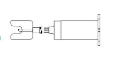 ICU Medical Shielded Blunt Cannula Blunt Tip SafeSet® - M-718372-4543 - Case of 25