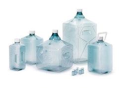 Fisher Scientific Laboratory Bottle Nalgene™ PETG Biotainer™ Square, Narrow Mouth PETG 5 Liter - M-1086894-1904 - Case of 6