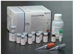 Fisher Scientific Test Kit SERODIA® TP•PA Agglutination Test Syphilis Screen Serum / Plasma Sample 220 Tests - M-972744-1423 - Each