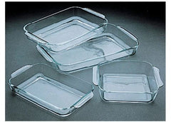 Fisher Scientific Drying Dish Pyrex™ 2-1/5 X 8 X 8 Inch For Drying, Staining, or as a Developing Tray - M-1131866-1715 - Case of 4