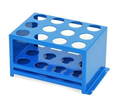 Fisher Scientific Centrifuge Test Tube Rack Fisherbrand™ 12 Place 50 mL Tube Size Blue - M-978679-2274 - Each
