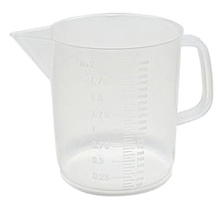 Fisher Scientific Beaker Pyrex™ Polypropylene 2,000 mL (64 oz.) - M-1042533-3145 - Case of 12