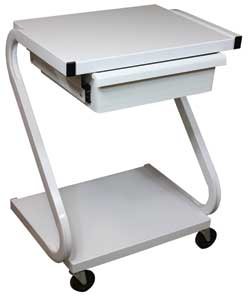 Ideal Medical Services Utility Cart Steel 22 X 30 X 16 Inch White 15 X 4 X 15 Inch