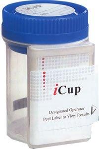 Abbott Rapid Dx North America LLC Drugs of Abuse Test iCup® 10-Drug Panel AMP, BAR, BZO, COC, mAMP/MET, MDMA, OPI, OXY, PPX, THC Urine Sample 25 Tests