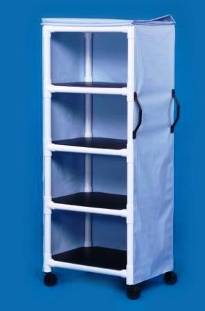 IPU Utility Cart 28 X 67 X 20 Inch Blue