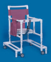 IPU Walker with Wheels Adjustable Height Ultimate PVC Frame 300 lbs. Weight Capacity 29 to 35 Inch Height