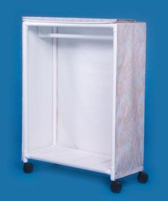 IPU Garment Rack Blue Mesh