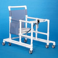 IPU Walker with Wheels Oversize Ultimate PVC Frame 400 lbs. Weight Capacity 29 to 35 Inch Height